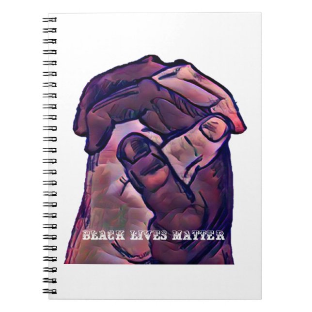 black lives matter notebook (Front)
