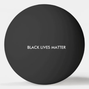 Black Lives Matter Ping Pong Ball