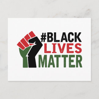 #Black Lives Matter Postcard