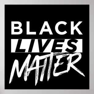 Black lives matter poster