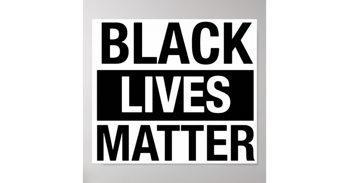 Black Lives Matter Poster Zazzle au Black Lives Matter Poster Zazzle au