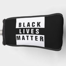 Black Lives Matter Putter Golf Head Cover
