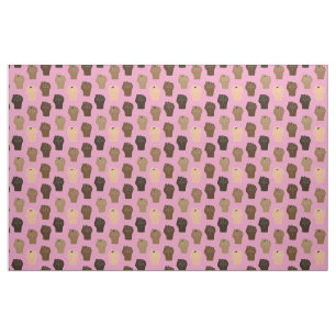 Black Lives Matter - Resist Fist Fabric SML SCALE