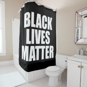Black Lives Matter Shower Curtain
