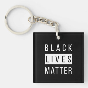 Black Lives Matter SQ Key Ring