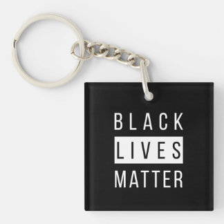 Black Lives Matter SQ Key Ring