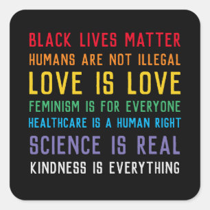 Black Lives Matter sticker