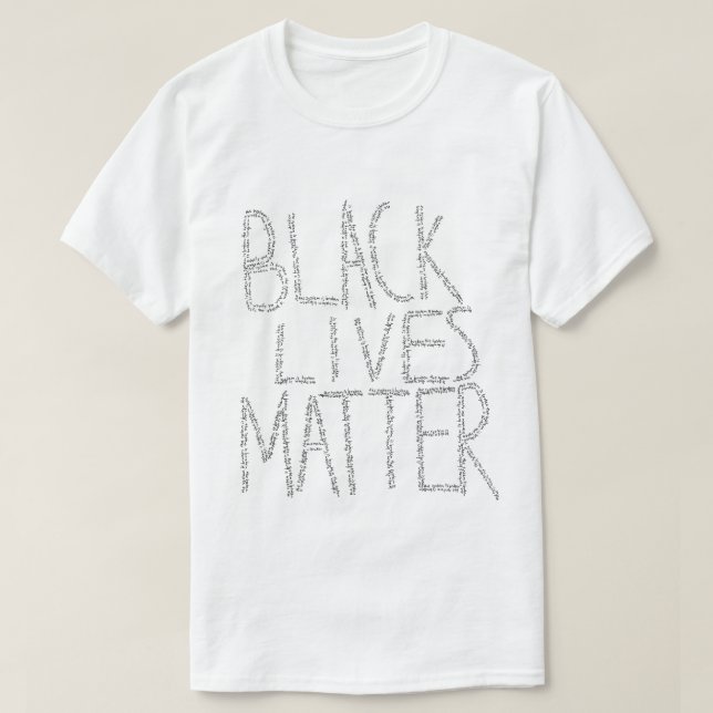 Black Lives Matter t-shirt (Design Front)