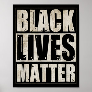 Black Lives Matter tee Poster