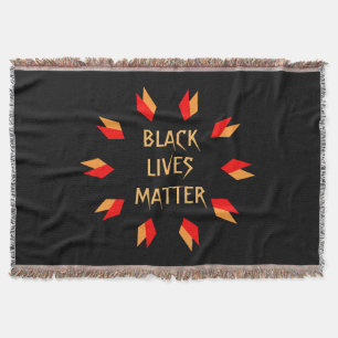 Black Lives Matter Throw Blanket