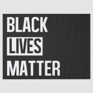 Black Lives Matter Tissue Paper