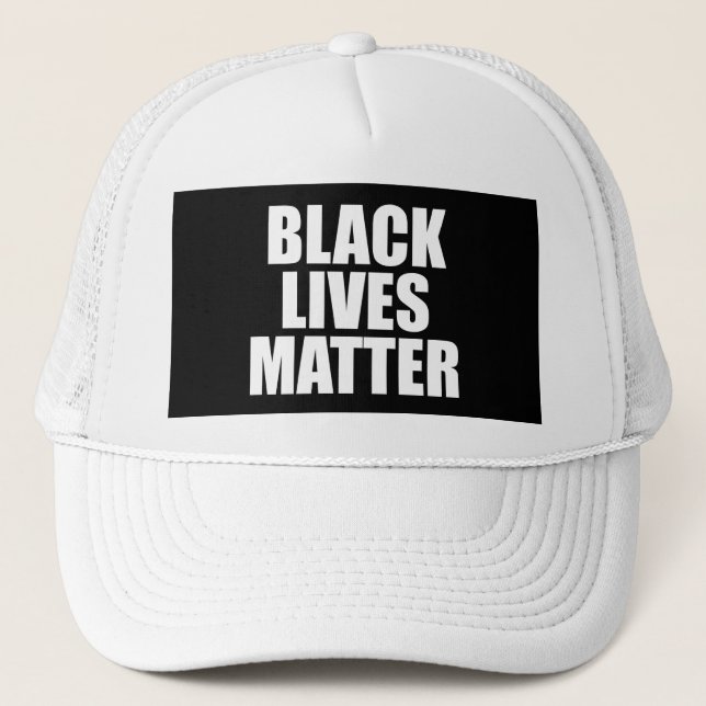 Black Lives Matter Trucker Hat (Front)