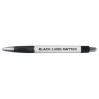Black Lives Matter white and black text minimalist