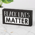 Black Lives Matter Wood Wall Sign