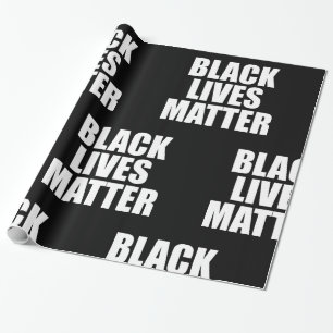 Black Lives Matter Wrapping Paper