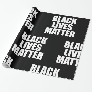 Black Lives Matter Wrapping Paper