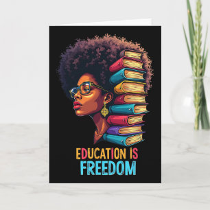 Black Lives Problem Blm Human Rights Black History Card