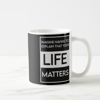 Black Lives Problem Blm Resist - Engage In The Det Coffee Mug