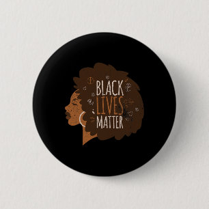 Black Lives Problem Blm, Social Justice Tee For Ac 6 Cm Round Badge