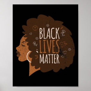 Black Lives Problem Blm, Social Justice Tee For Ac Poster