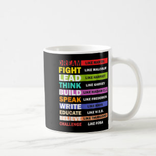Black Lives S Black Leaders Black History Month Coffee Mug
