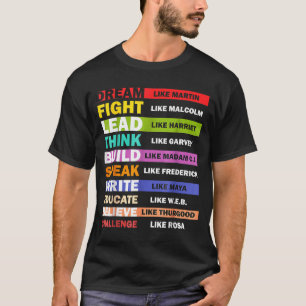 Black Lives S Black Leaders Black History Month T-Shirt