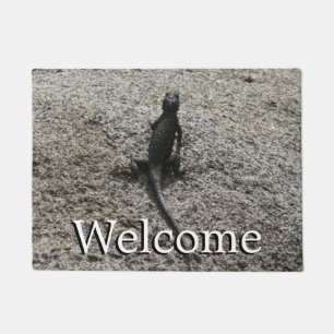 Black Lizard Doormat
