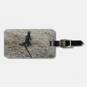 Black Lizard Luggage Tag