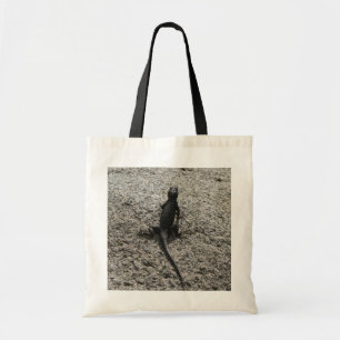 Black Lizard Tote Bag