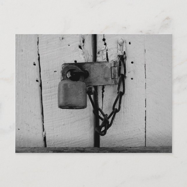 Black Lock Postcard (Front)