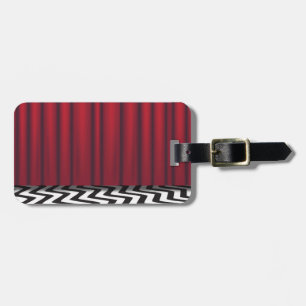 Black Lodge Red Room Luggage Tag