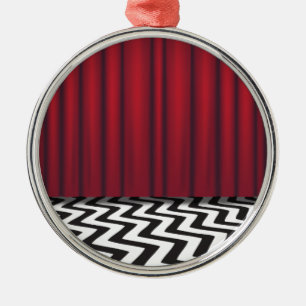 Black Lodge Red Room Metal Tree Decoration