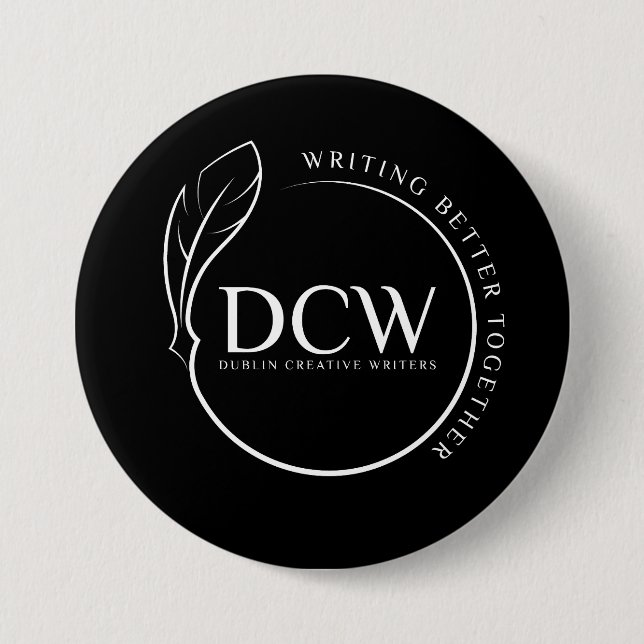 Black Logo Button (Front)