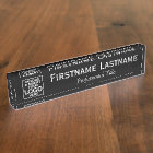 Black - Logo, Name and Professional Title