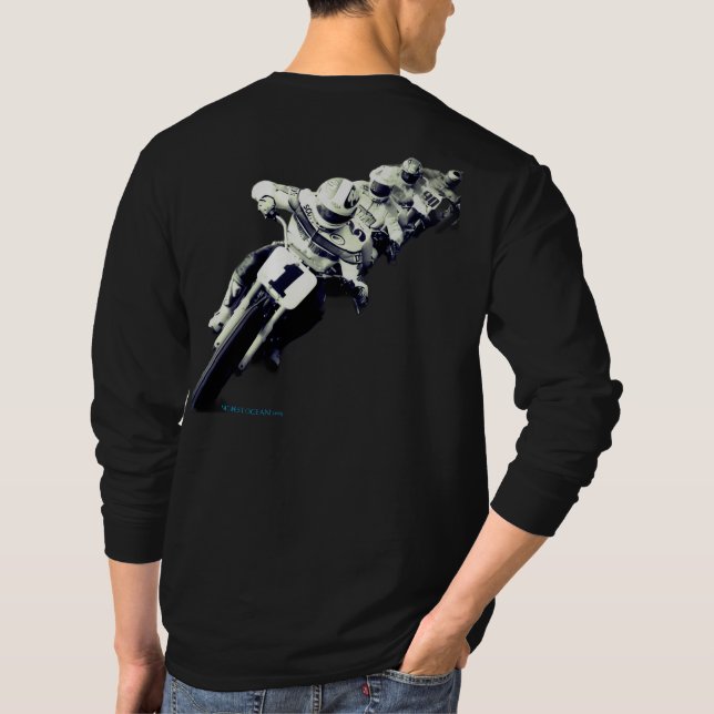 BLACK LONG SLEEVE 2025 T-Shirt (Back)