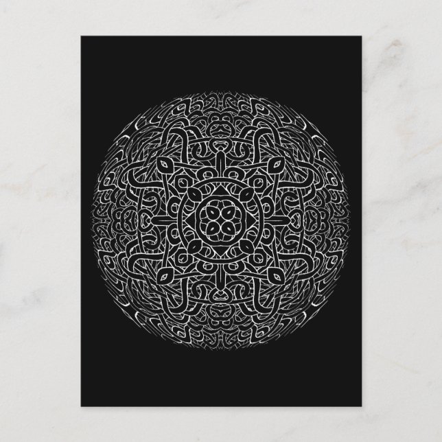 Black Lotus 2 Postcard (Front)