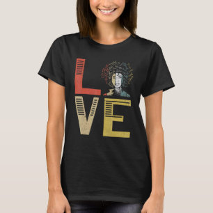 Black Love Afrocentric Black History Month Black P T-Shirt