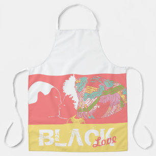 BLACK LOVE APRON