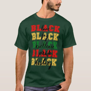 Black love black joy black excellence black pride  T-Shirt