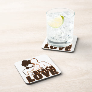Black Love Brown Love Coaster