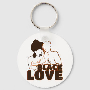 Black Love Brown Love Key Ring