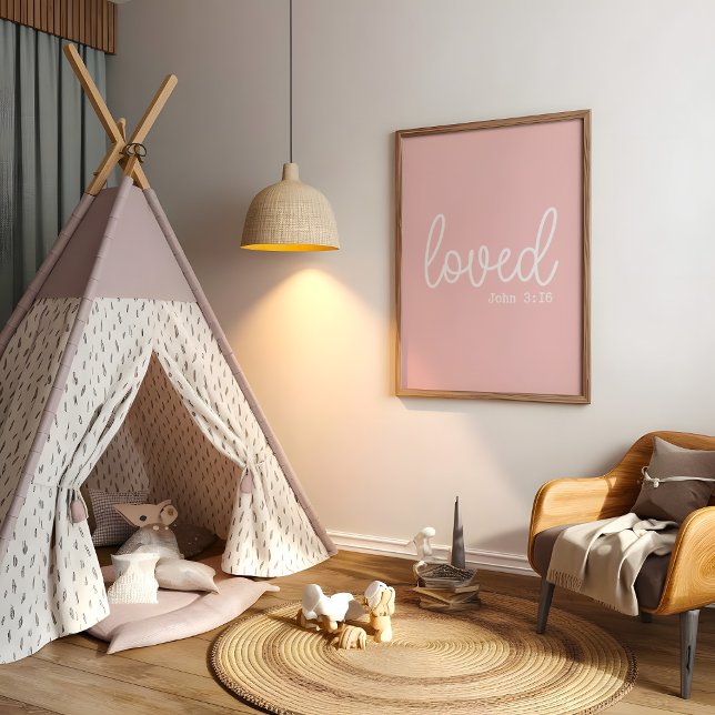 Black Love Faith Quote minimalist Poster (Creator Uploaded)