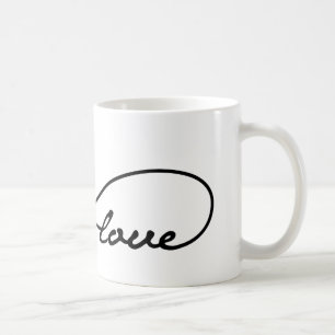 Black Love Infinity Mug