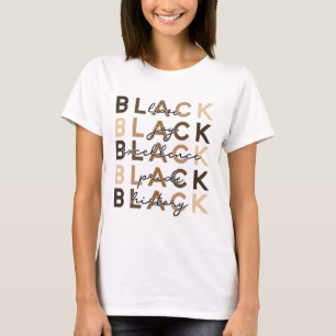 Black Love Joy Excellence Pride History Black Hist T-Shirt
