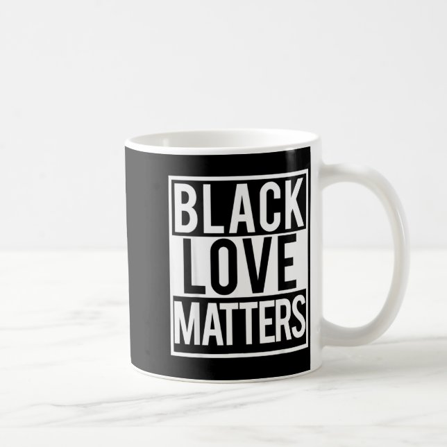 Black Love Matters Coffee Mug (Right)