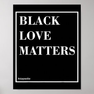 Black Love Matters Poster