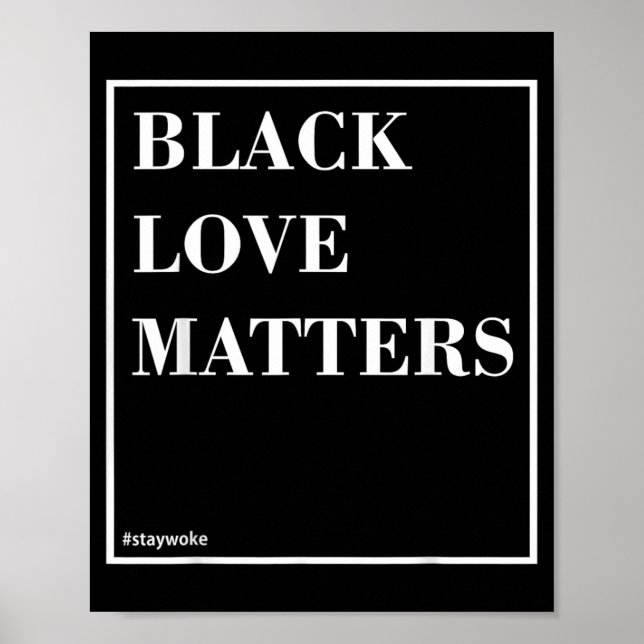 Black Love Matters Poster (Front)