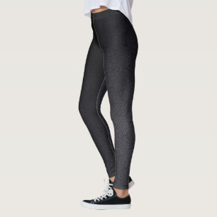 Black Luxury ornamental mandala Leggings