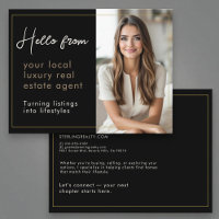Black Luxury Real Estate Marketing