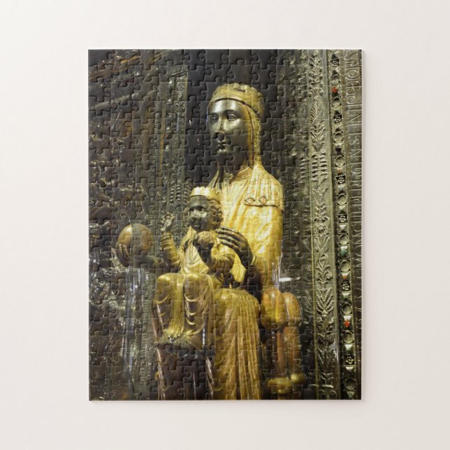 black madonna montserrat jigsaw puzzle (Vertical)
